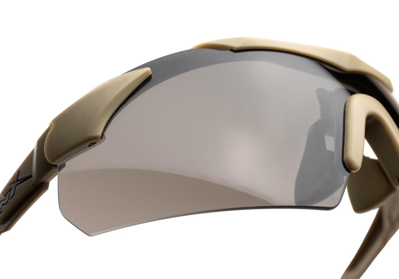 Wiley X WX Vapor 2.5 Comm Grey / Clear / Light Rust Tan