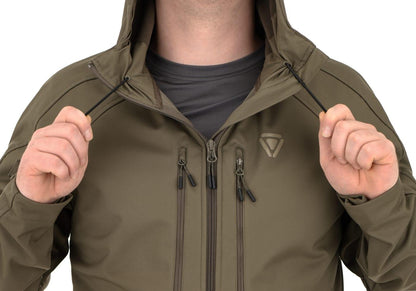 Outrider ED Softshell Hoody Stonegrey Olive