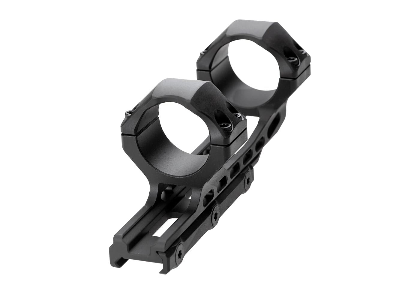 Leapers Accu-Sync 34mm High Profile 50mm Offset Rings Black