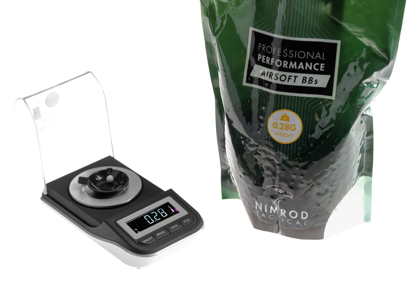 Nimrod 0.28g Airsoft BB Professional Performance 3570rds White