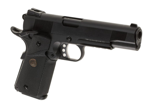 WE M1911 MEU Tactical Full Metal GBB Black
