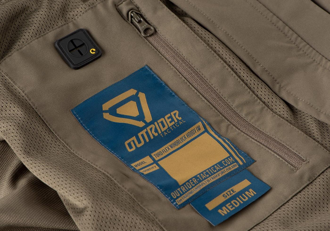 Outrider T.O.R.D. Flex Windblock Hoody LW Ranger Green