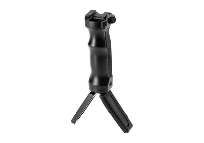 Leapers D Grip with Ambi Quick Release Deployable Bipod Black
