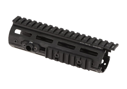 Leapers AR-15 7.2 Inch Super Slim Drop In Handguard M-LOK Black