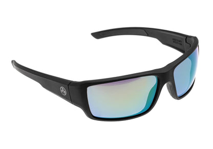 Magpul Ascent - Polarized - Black Frame / High Contrast Violet Lens / Green Mirror Black