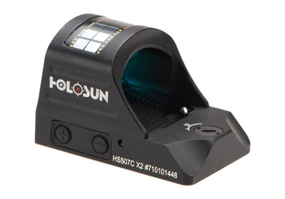 Holosun HS507C X2 Solar Red Circle Dot Sight Black