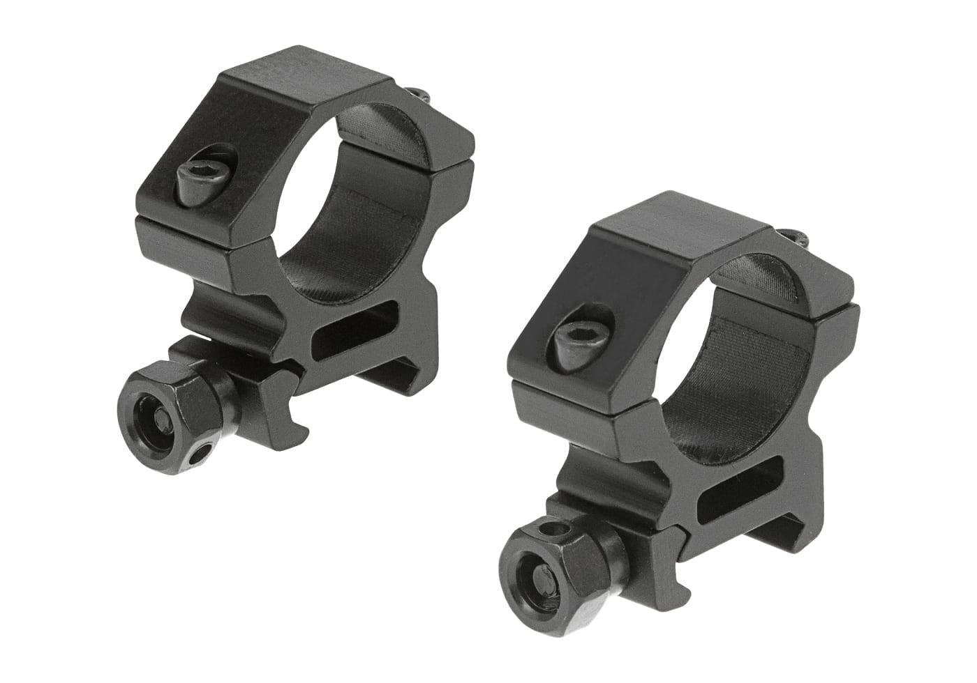 Leapers 25.4mm Scope Mount Rings Low Black