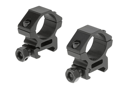 Leapers 25.4mm Scope Mount Rings Low Black
