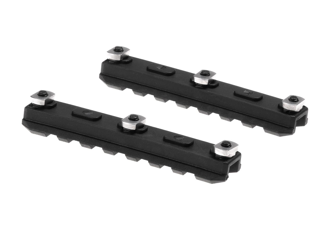 Ares 3.5 Inch M-LOK Plastic Rail 2-Pack Black