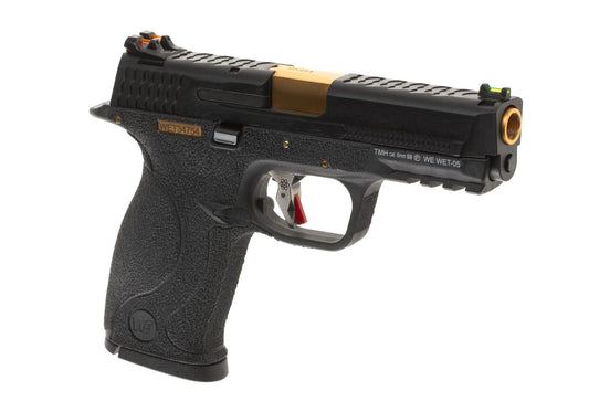 WE WET-05 BK Gold Barrel Metal Version GBB Black