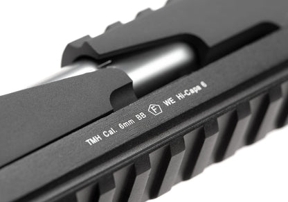 WE Hi-Capa 6 T-Rex Customs Titanium Barrel Full Metal GBB Black