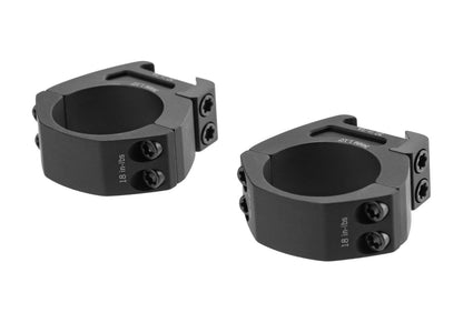 Leapers PRO 34mm Medium Profile P.O.I. Picatinny Rings Black