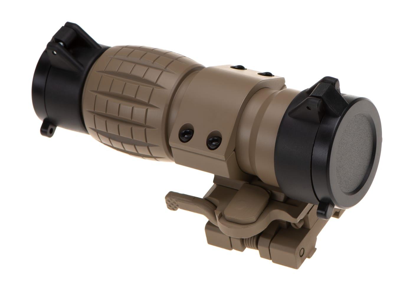 Aim-O FXD 4x Magnifier Desert