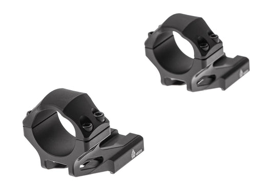 Leapers ACCU-SYNC 30mm High Profile 37mm Offset Picatinny Rings Black