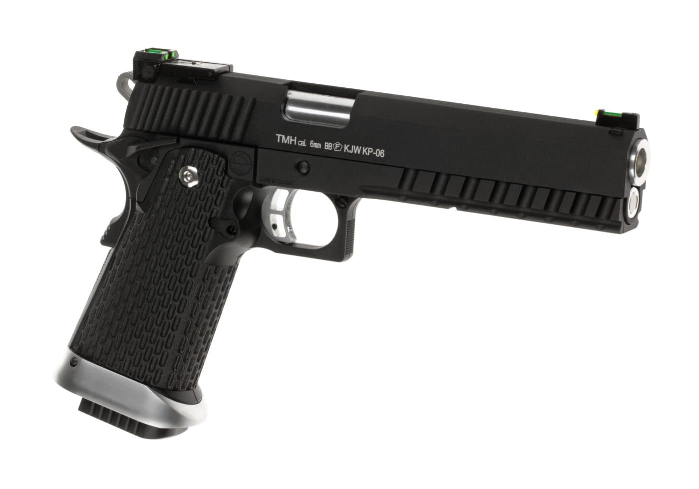 KJW Hi-Capa 6 Full Metal GBB Pistol Black