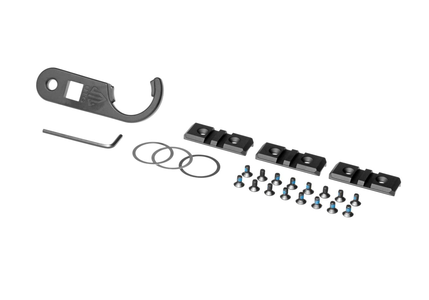 Leapers AR-15 7.2 Inch Super Slim Free Float Handguard Black