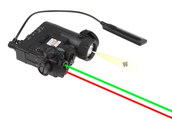 WADSN DBAL-eMkII Illuminator / Laser Module Green + Red Black