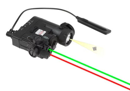 WADSN DBAL-eMkII Illuminator / Laser Module Green + Red Black