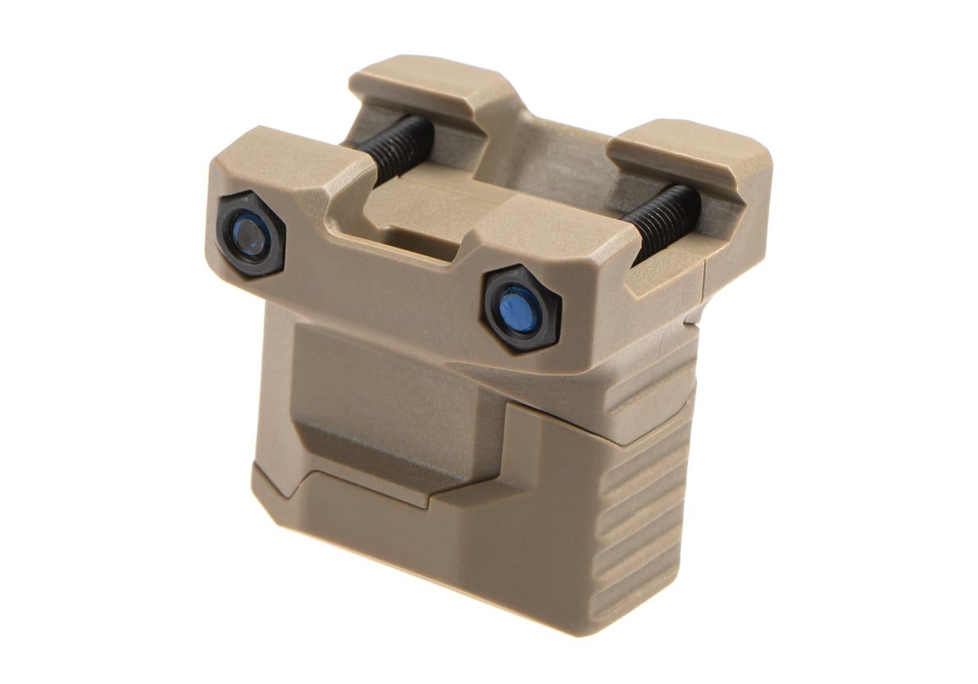 Strike Industries Stacked Angled Grip with Cable Management System for Picatinny Rails Dark Earth