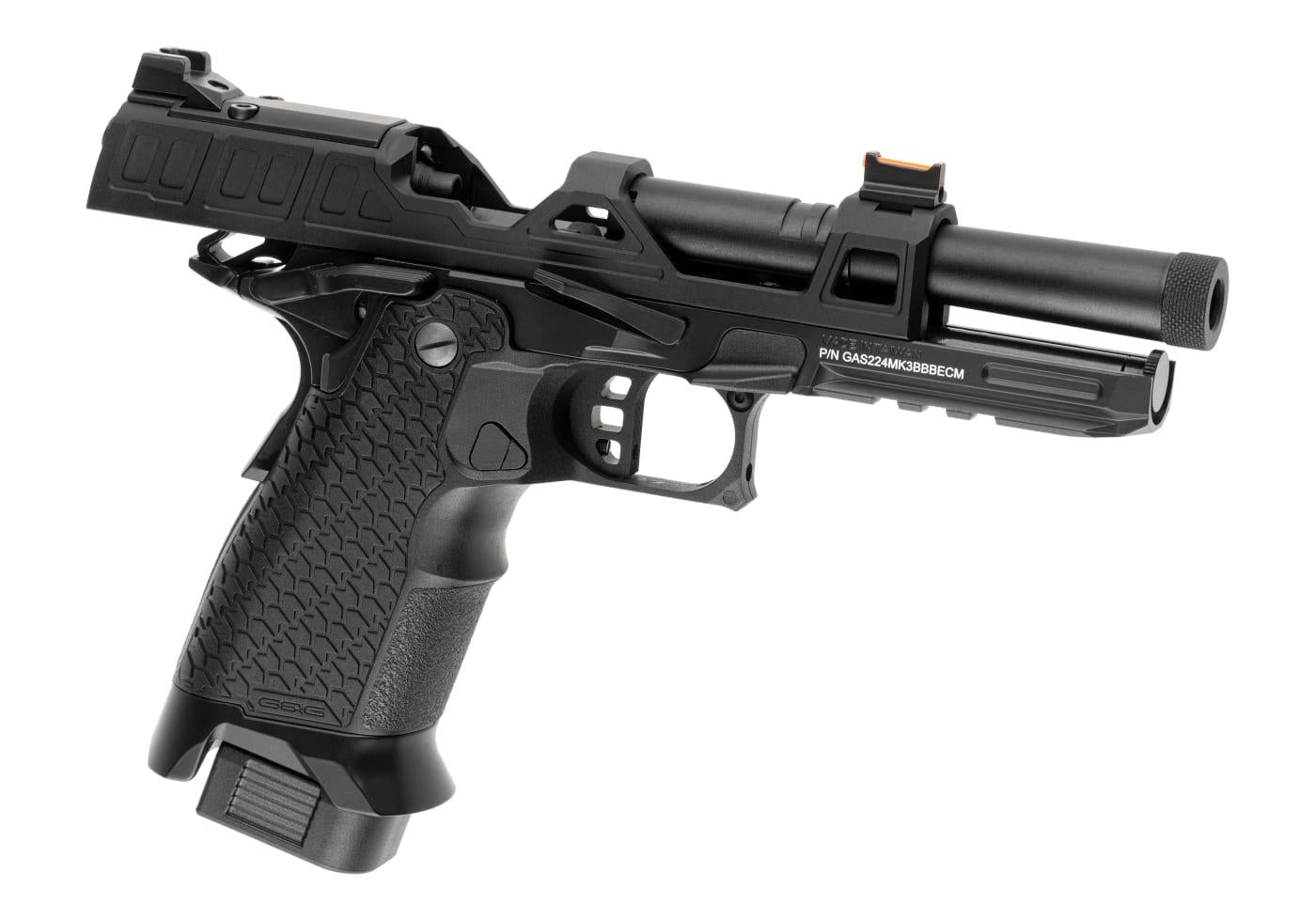G&G 2024 CP MK3 GBB Green Gas Pistol Black