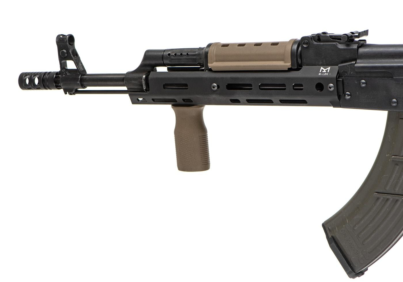 Clawgear AK47 Medium Slick Handguard M-LOK Black