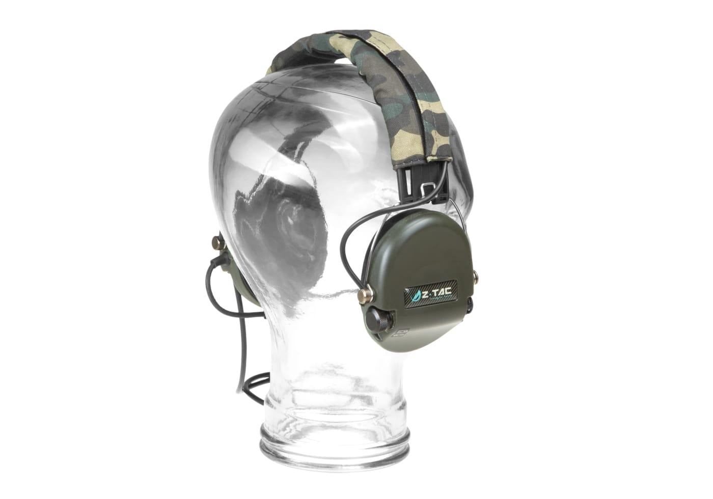 Z-Tactical SRD Headset Military Headband Standard Plug Foliage Green