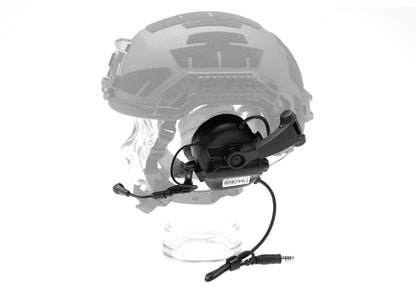 Earmor M32X Plus Hearing Protection Set for ARC Helmet Rails Black