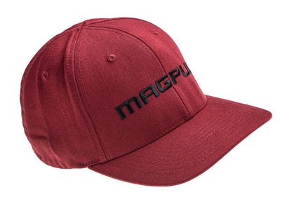 Magpul Wordmark Stretch Fit Baseball Hat Cap Red
