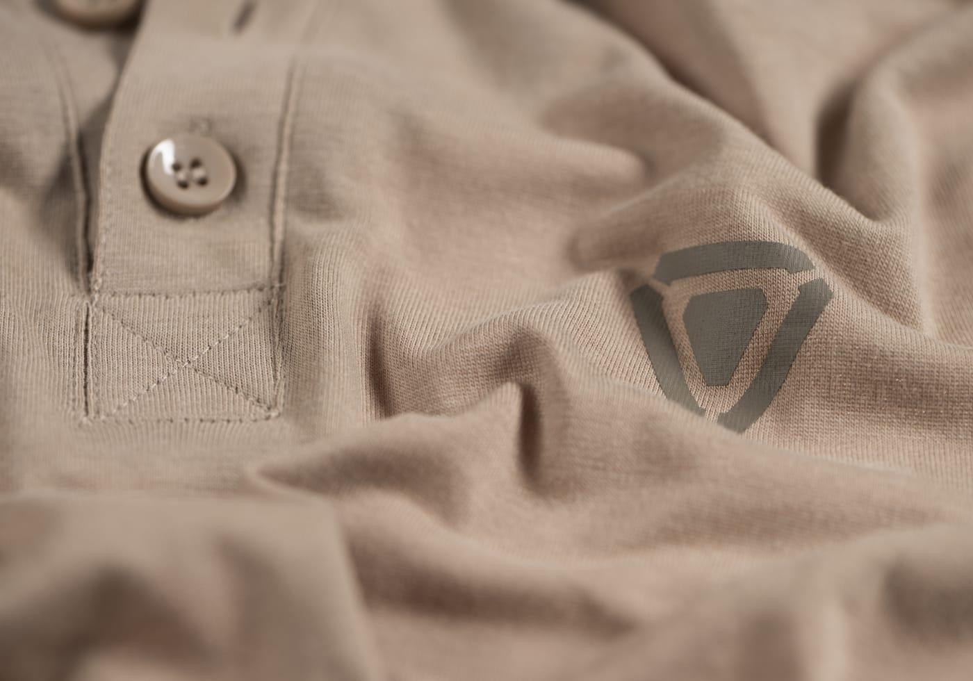 Outrider Technical Polo Khaki