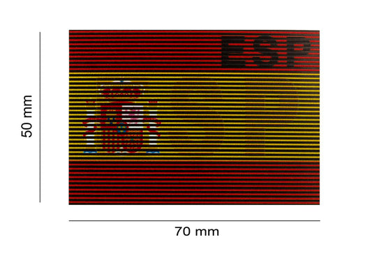 Clawgear Dual IR Patch ESP Multicolor