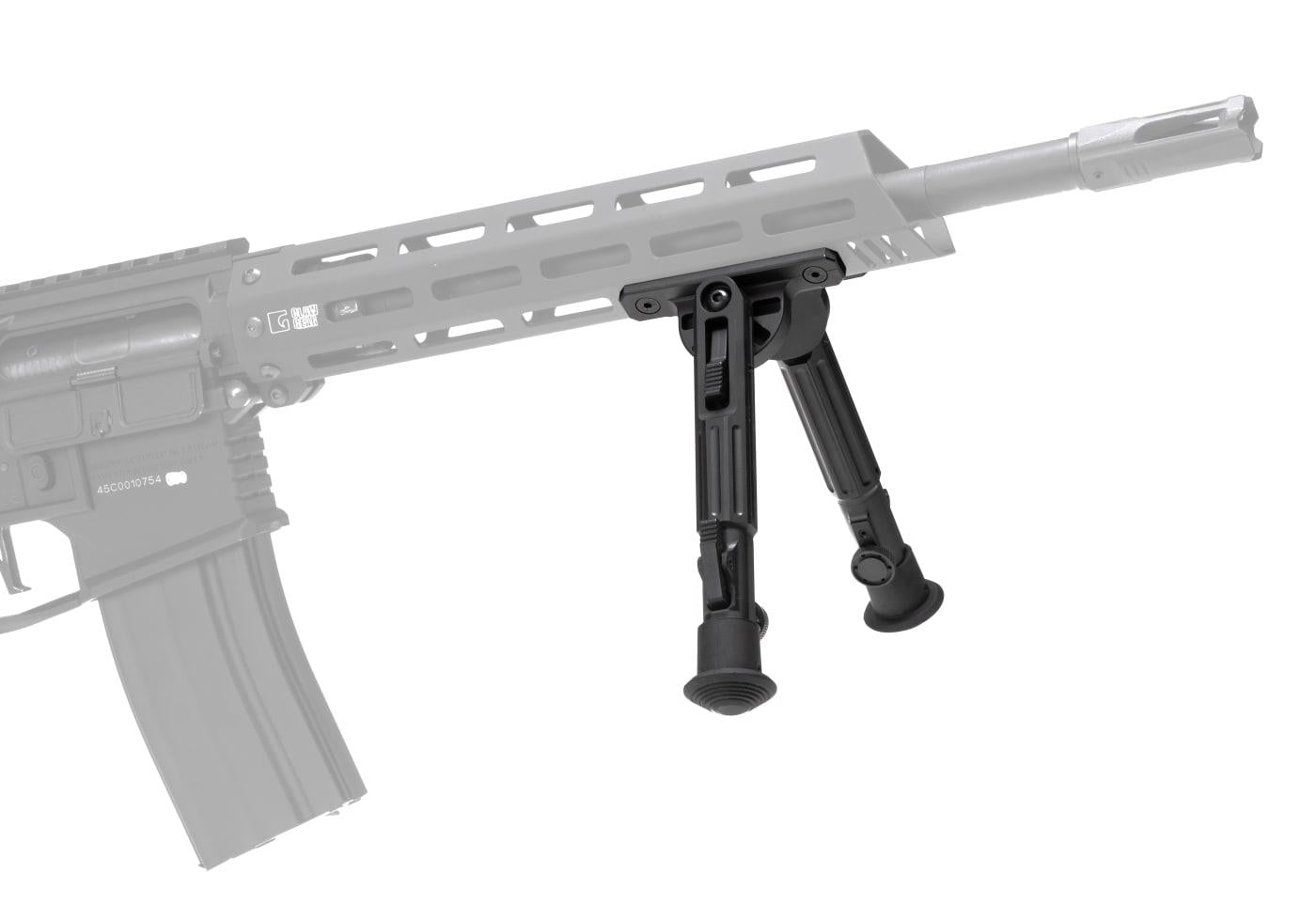 Ares M-LOK Swivel Bipod Short Black