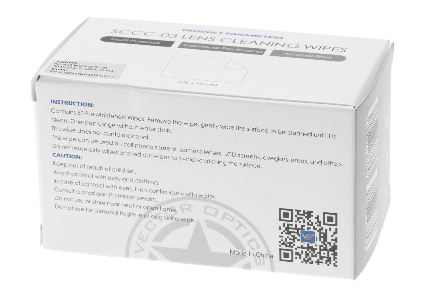 Vector Optics Lens Cleaning Wipes