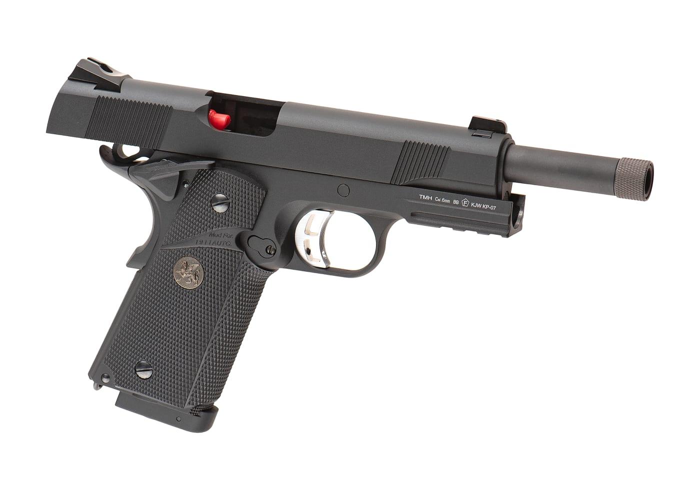 KJW M1911 MEU TBC Full Metal Co2 Pistol Black