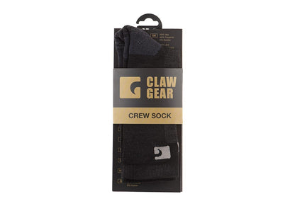 Clawgear Merino Crew Socks Black