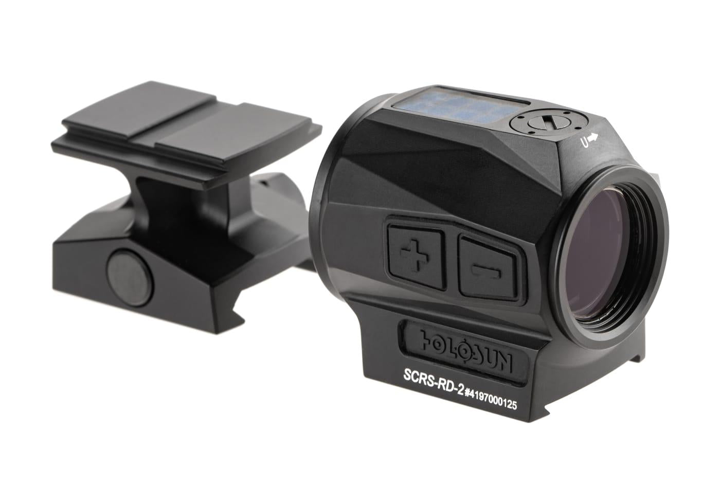Holosun Solar Charging Rifle Sight Red Dot Black