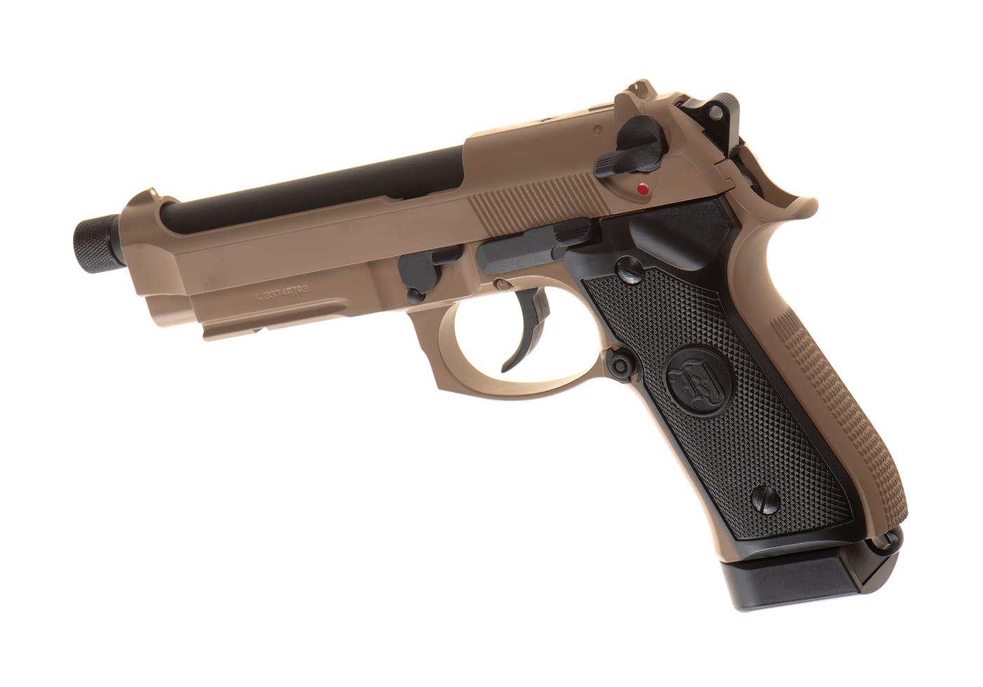 KJW M9 A1 TBC Full Metal Co2 Pistol Tan