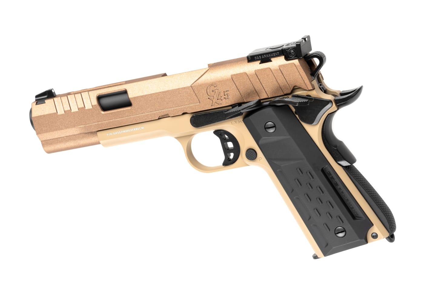 G&G GX45 Mk.V Metal Version GBB Dark Earth