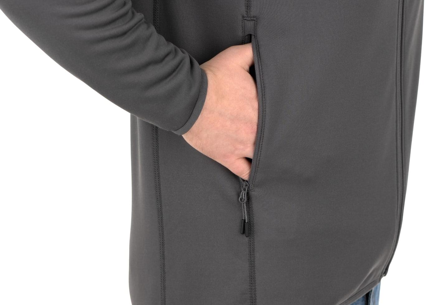Outrider AD Fleece Hoody Wolf Grey