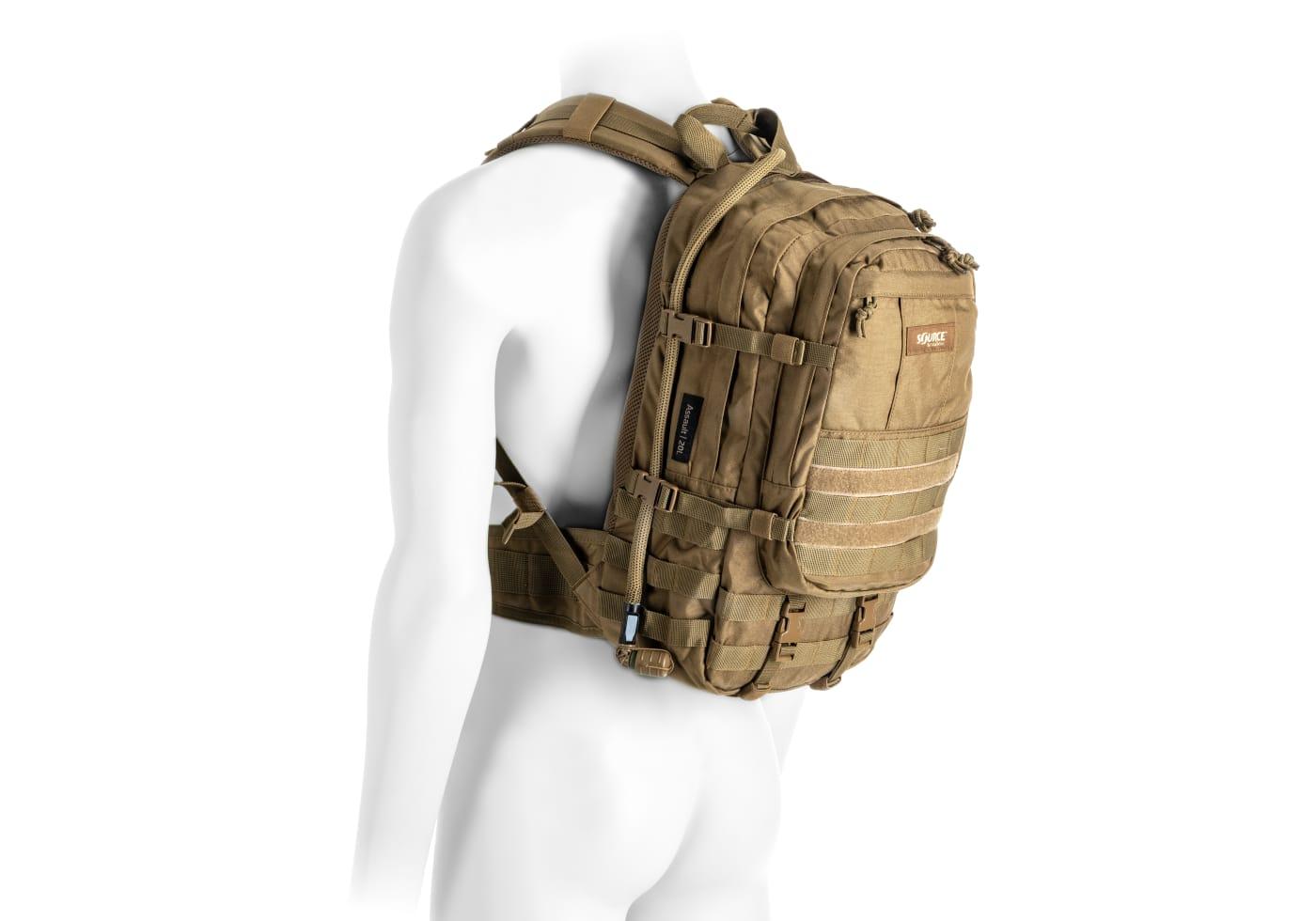 Source Assault 20L Hydration Cargo Pack Tan