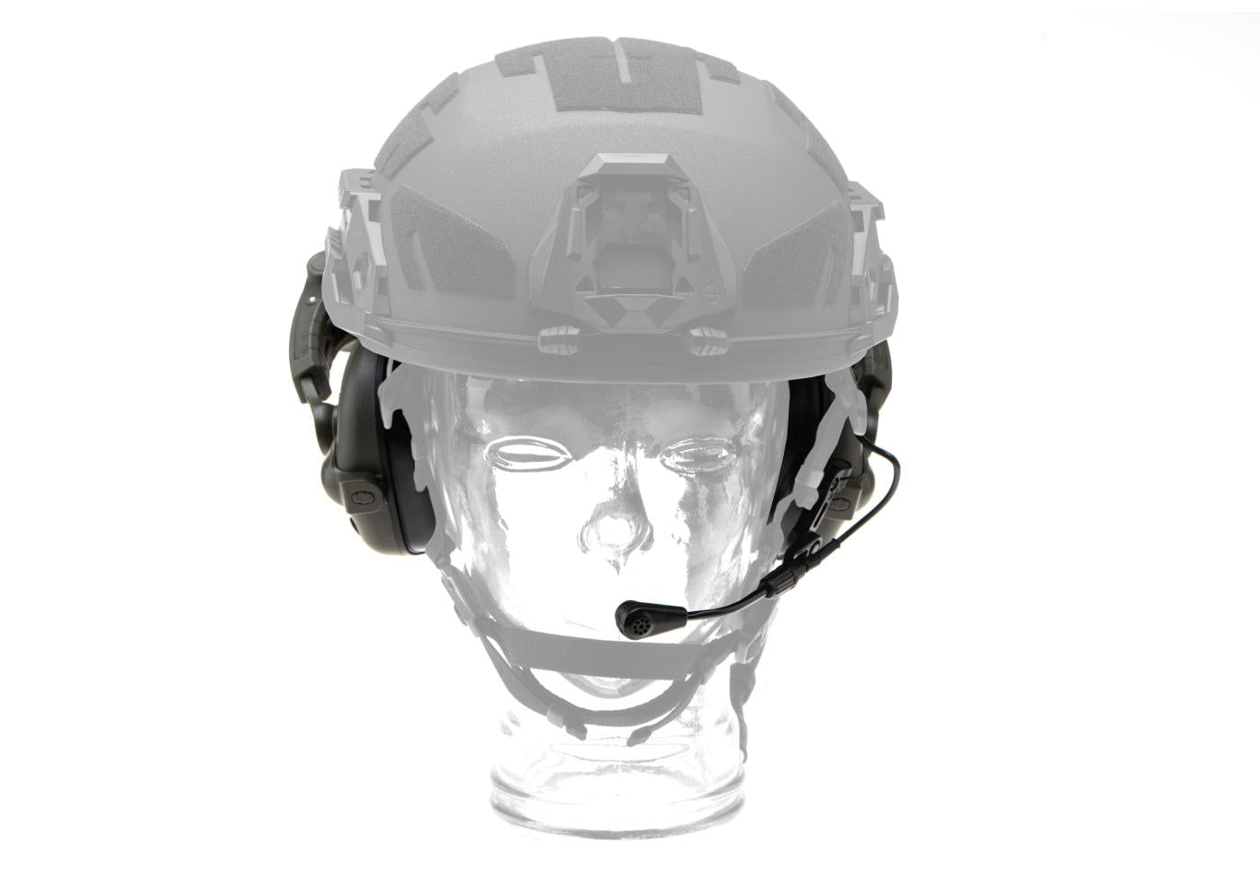 Earmor M32X Plus Hearing Protection Set for ARC Helmet Rails Foliage Green
