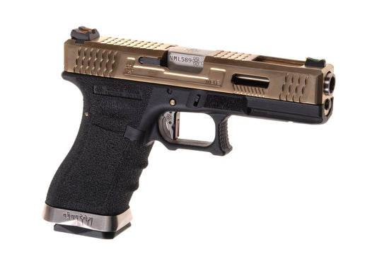 WE G-Force 18C Metal Version GBB Gold