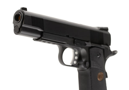 WE M1911 MEU Tactical Full Metal GBB Black
