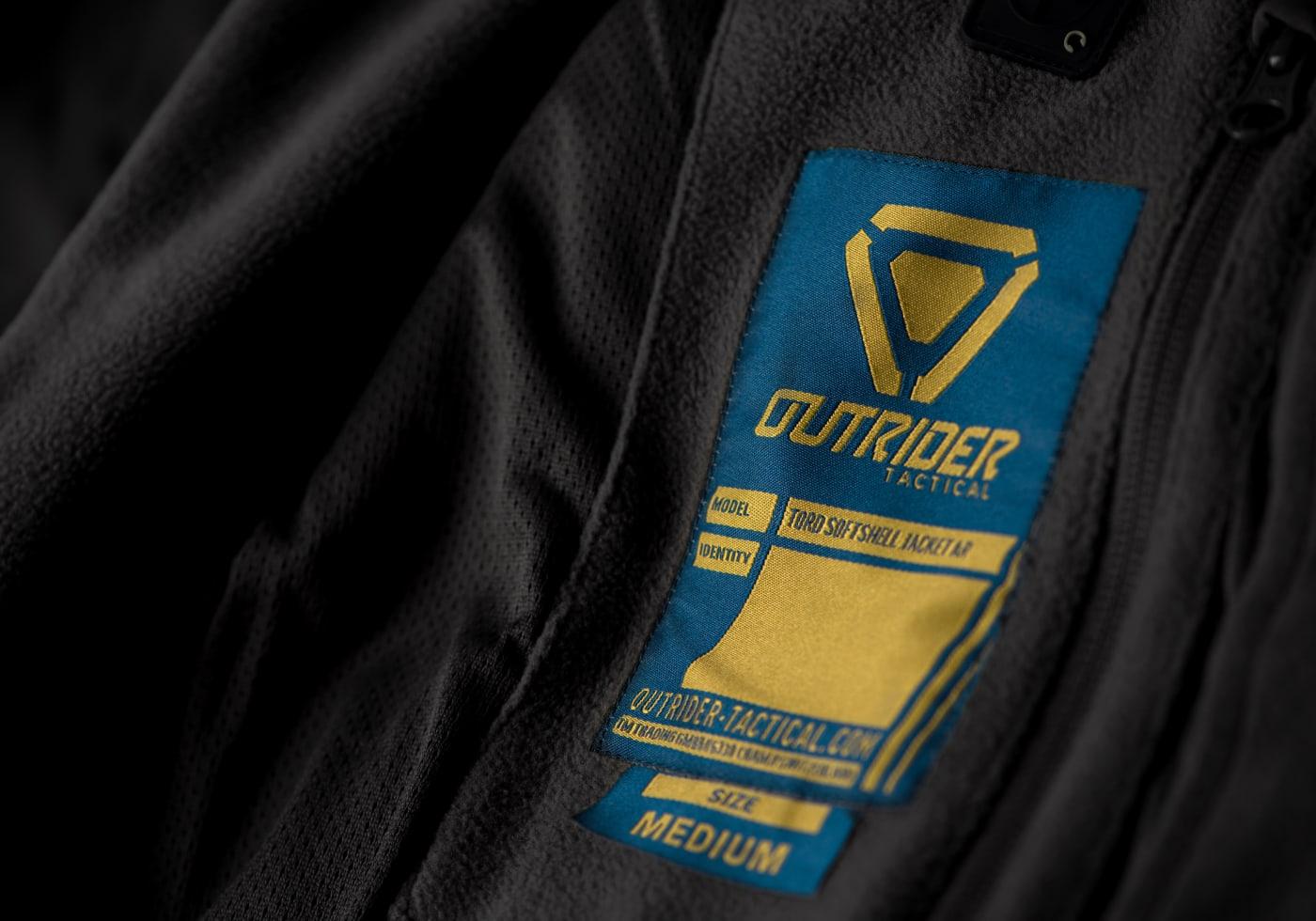 Outrider T.O.R.D. Softshell Jacket AR Black