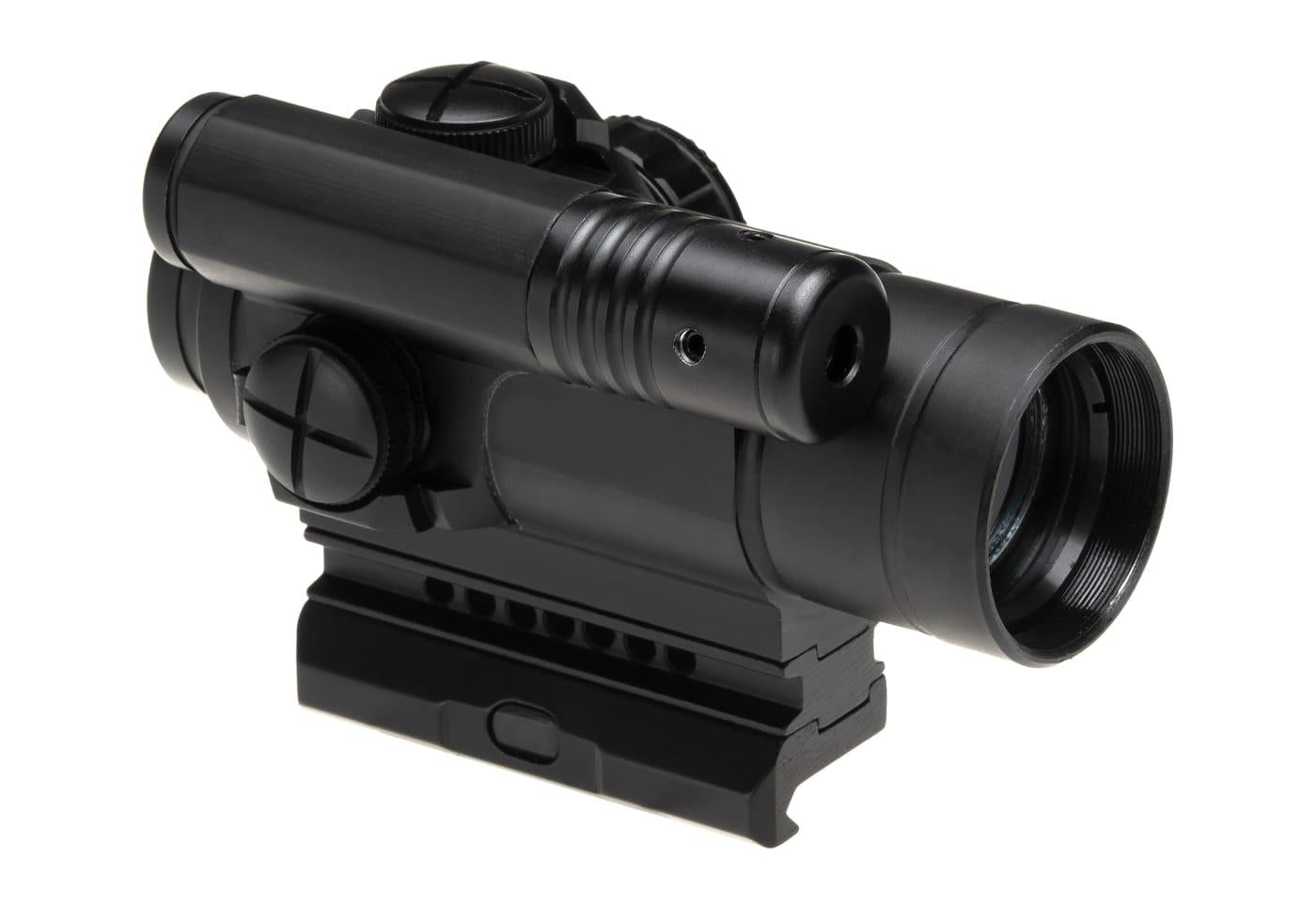 Aim-O M4 Red Dot with Laser Black