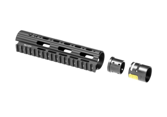 Leapers AR-15 7.2 Inch Super Slim Free Float Handguard Black