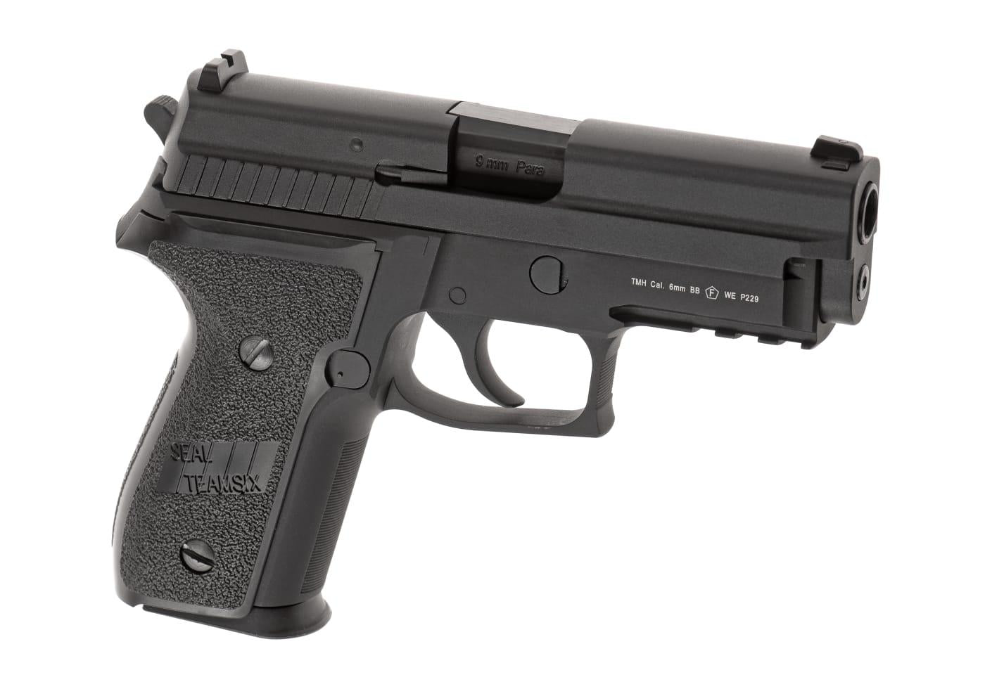 WE P229 Full Metal GBB Black