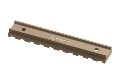Leapers Picatinny Rail Section 10 Slots for Super Slim Handguard Dark Earth