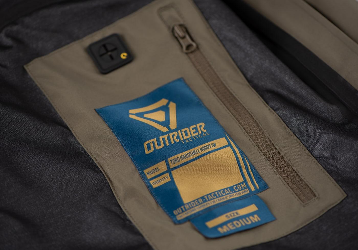 Outrider T.O.R.D. Hardshell Hoody LW Ranger Green
