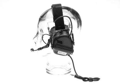 Earmor M32X Plus Hearing Protection Set for ARC Helmet Rails Black