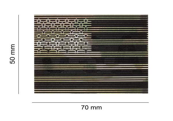 Clawgear Dual IR Patch USA Multicam